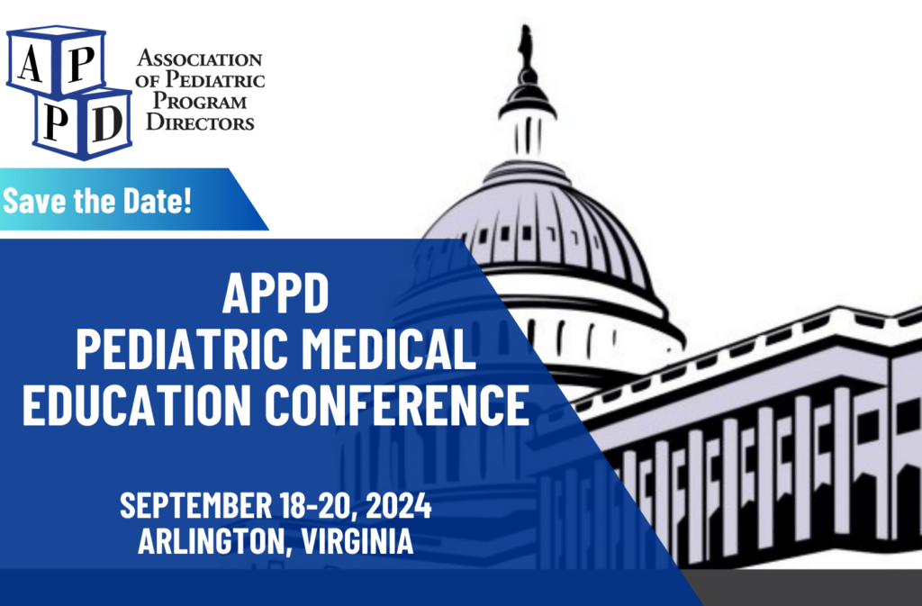 APPD Pediatric Medical Education Conference Flyer