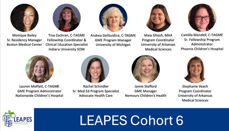 LEAPES Cohort 6 Roster Poster