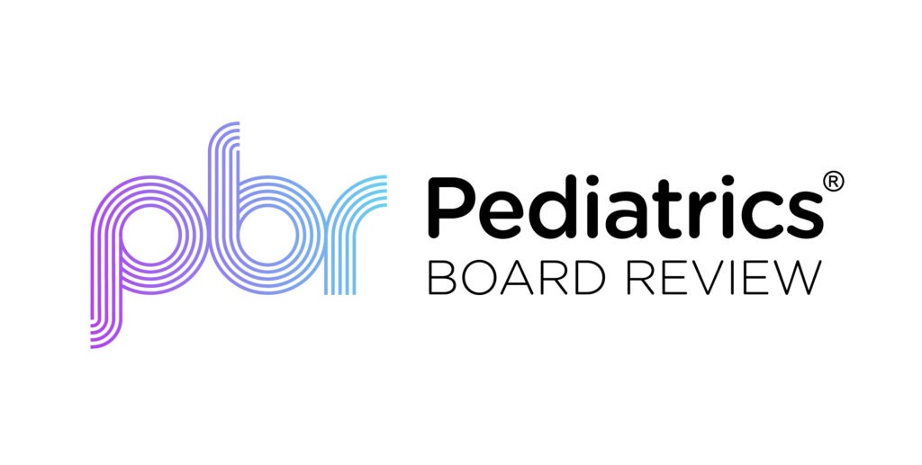 PBR - Pediatrics Board Review - Gradient Logo - White Background
